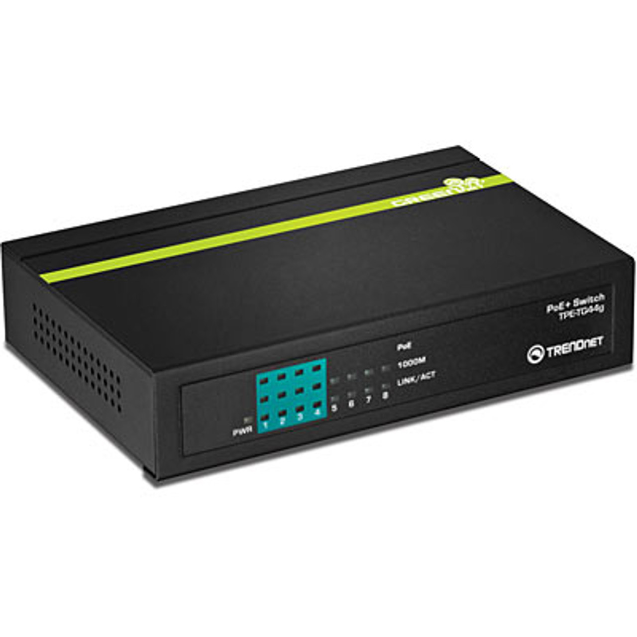 Trendnet TPE-TG44G Power over Ethernet (PoE) Black network switch