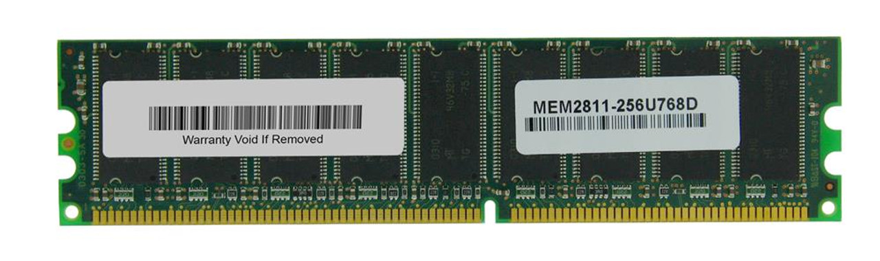 MEM2811-256U768D - Cisco 512MB PC2100 DDR-266MHz Memory Dram Module 256 to 768MB DRAM Memory Upgrade for CISCO 2811