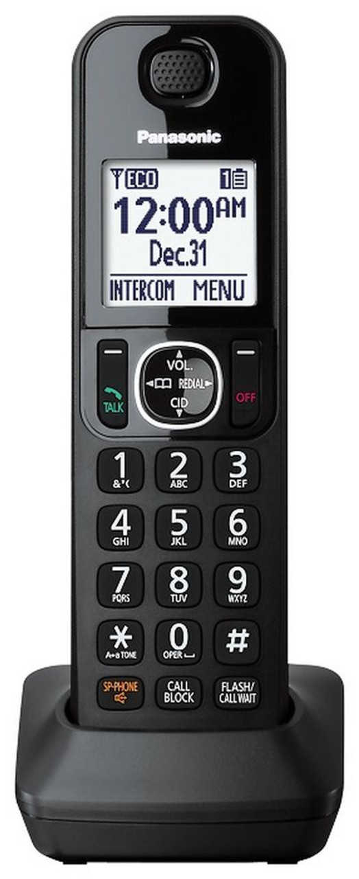 Panasonic KX-TGFA30B DECT telephone handset Black telephone handset