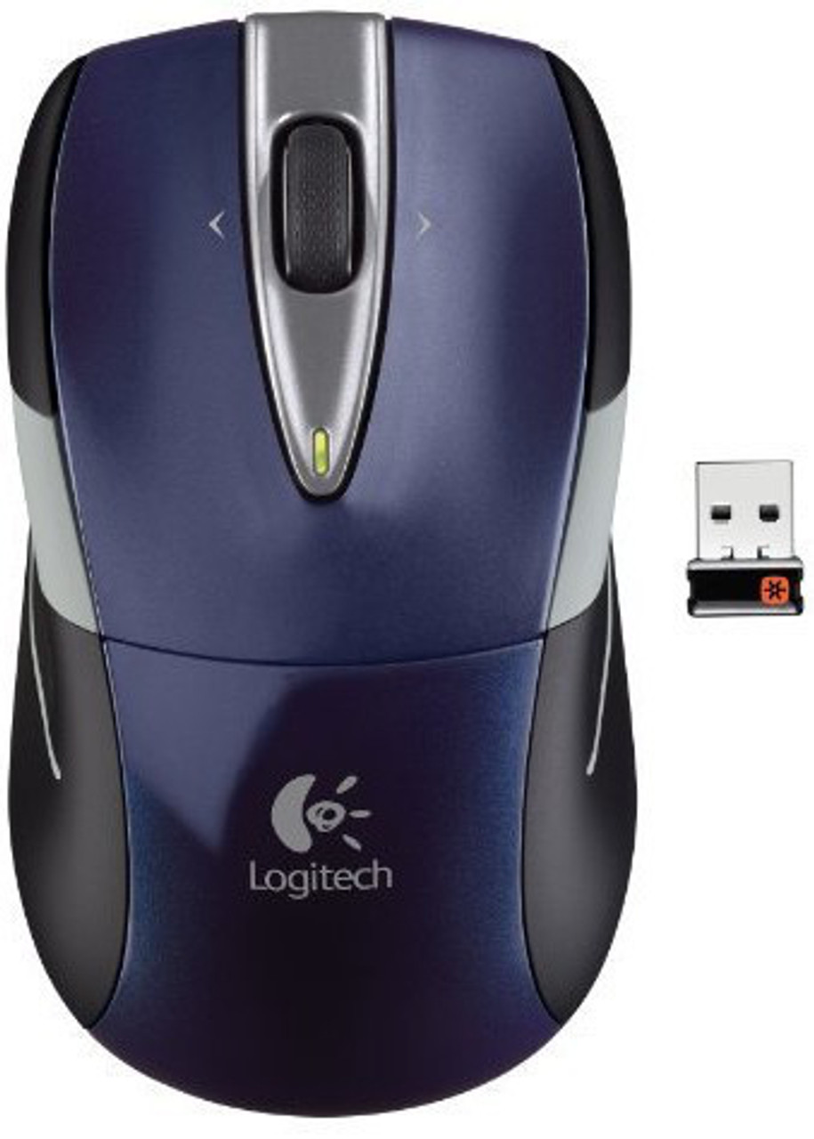 Logitech M525 RF Wireless Optical Ambidextrous Blue mice