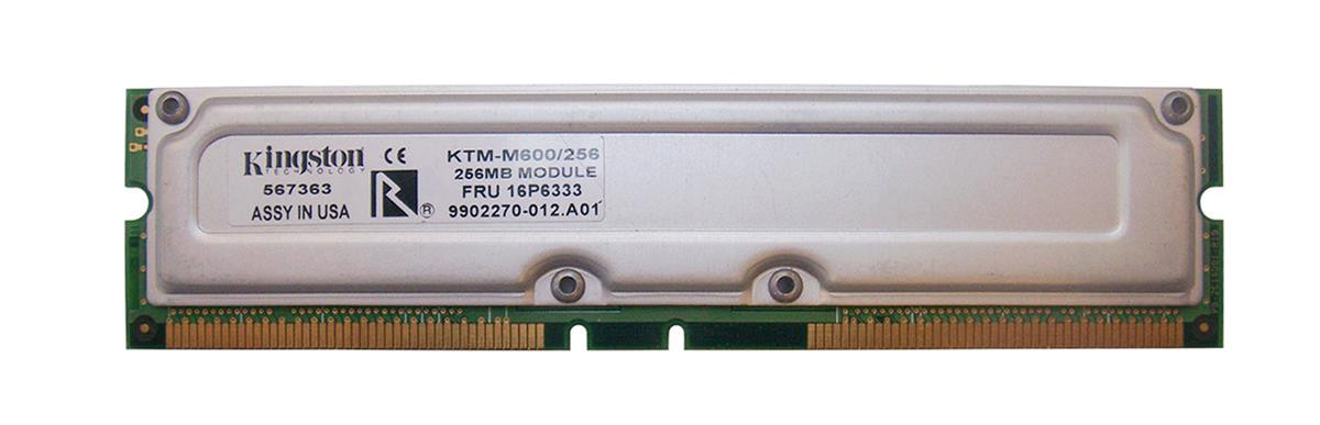 KTM-M600/256 - Kingston 256MB 600MHz ECC Module For IBM
