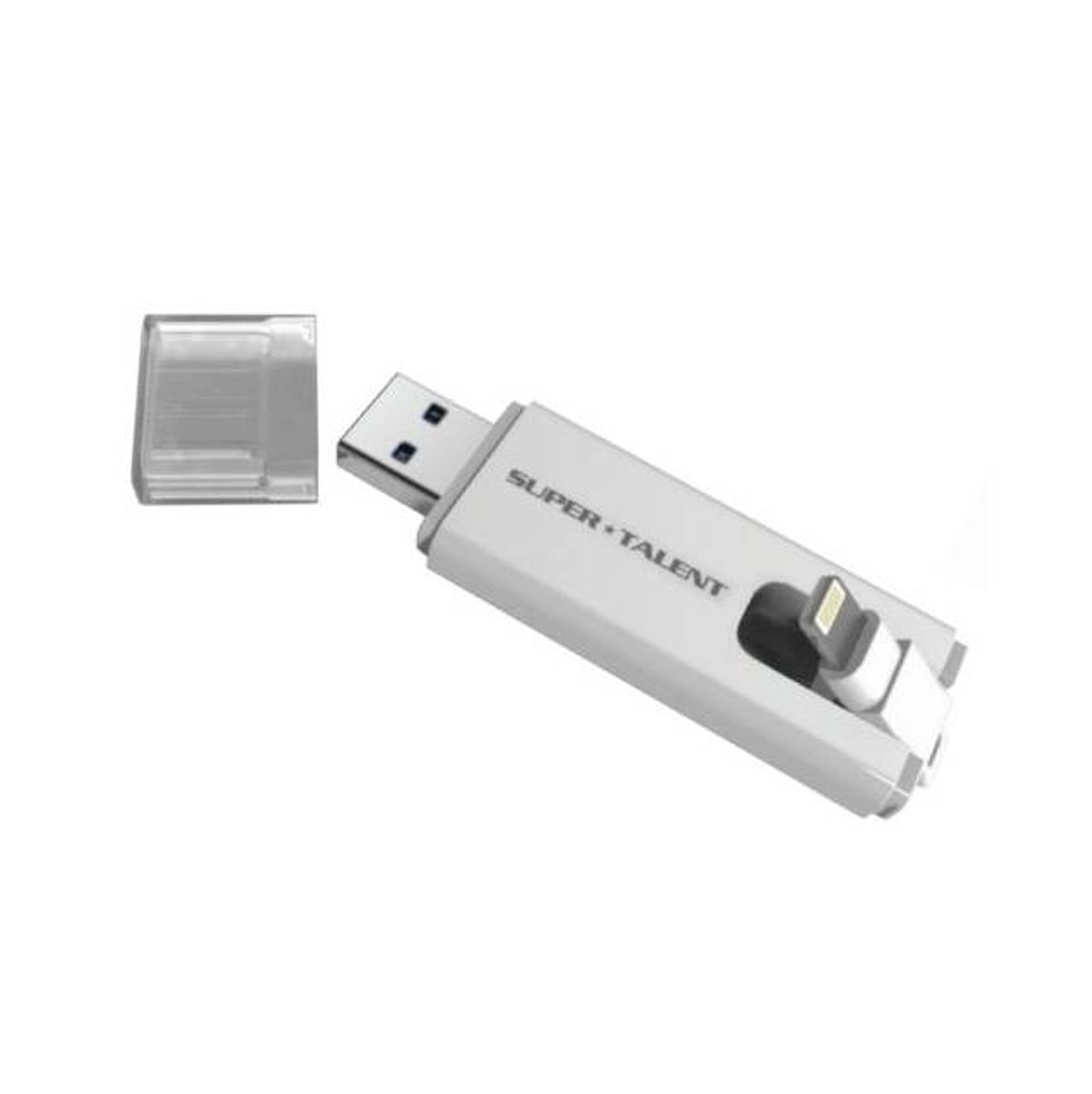 Super Talent 32GB Flash Drive For use with Lightning+USB 3.0