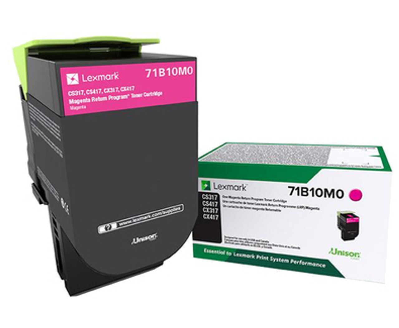 Lexmark Toner Cartridge 71B10M0 Laser toner Magenta