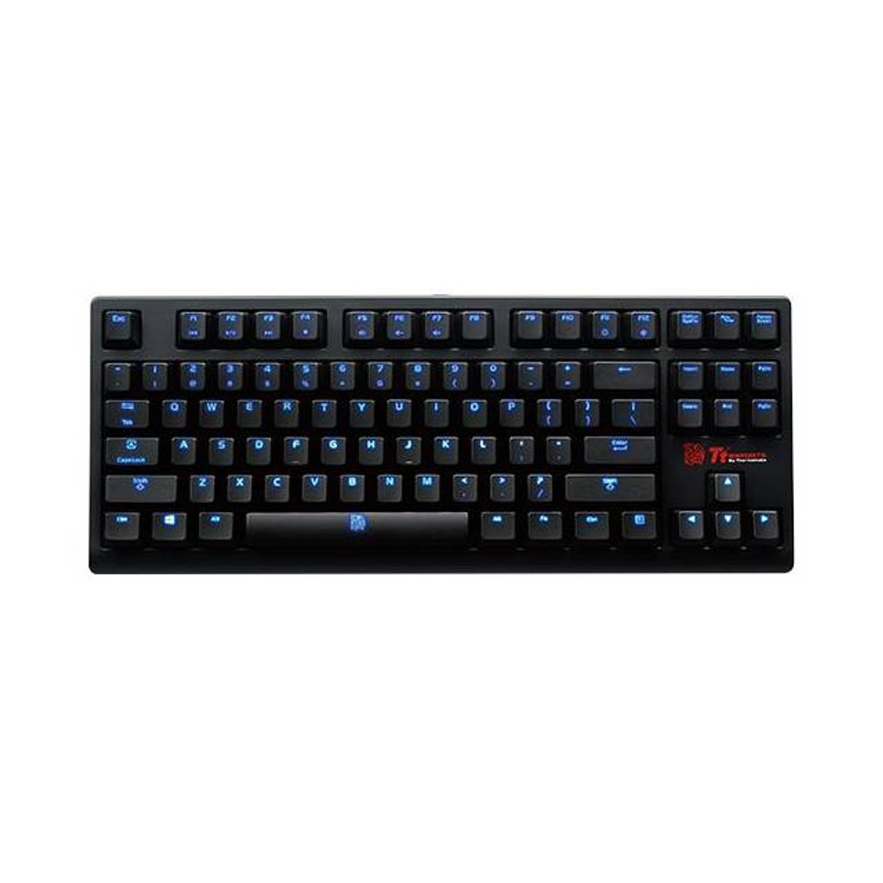 Thermaltake Tt eSPORTS POSEIDON ZX KB-PZX-KLBLUS-01 Wired USB Mechanical Gaming Keyboard (Black)