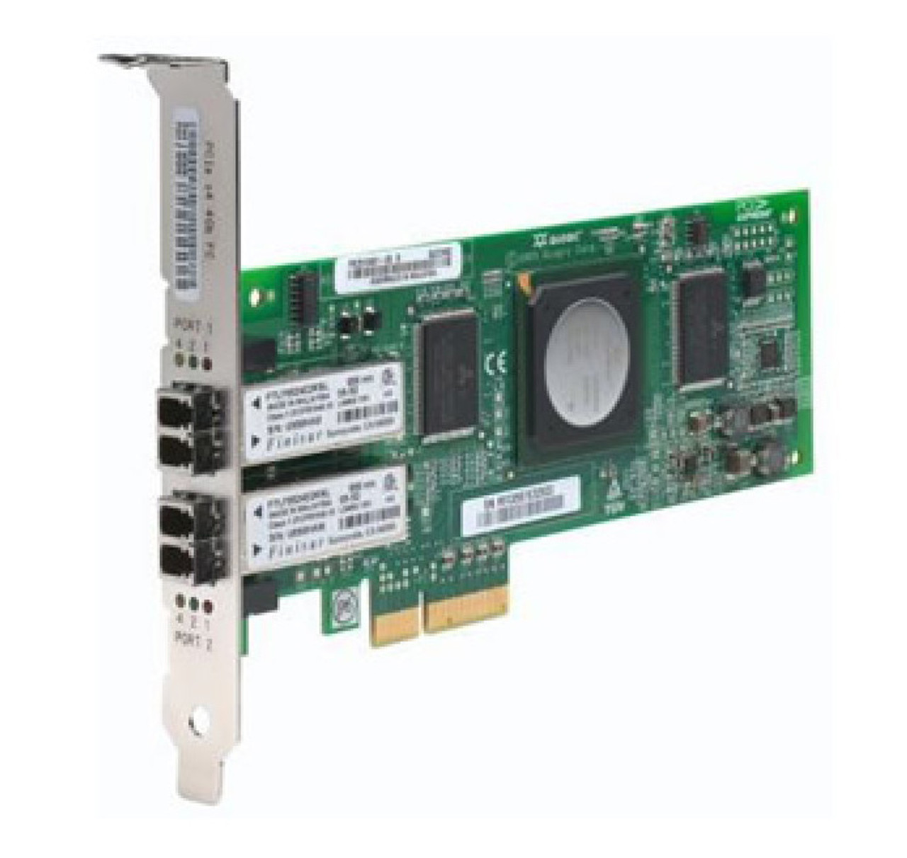 42C2182 - IBM QLOGIC 4GB Dual Port PCI Express Fibre Channel Host Bus Adapter with Standard Bracket Card