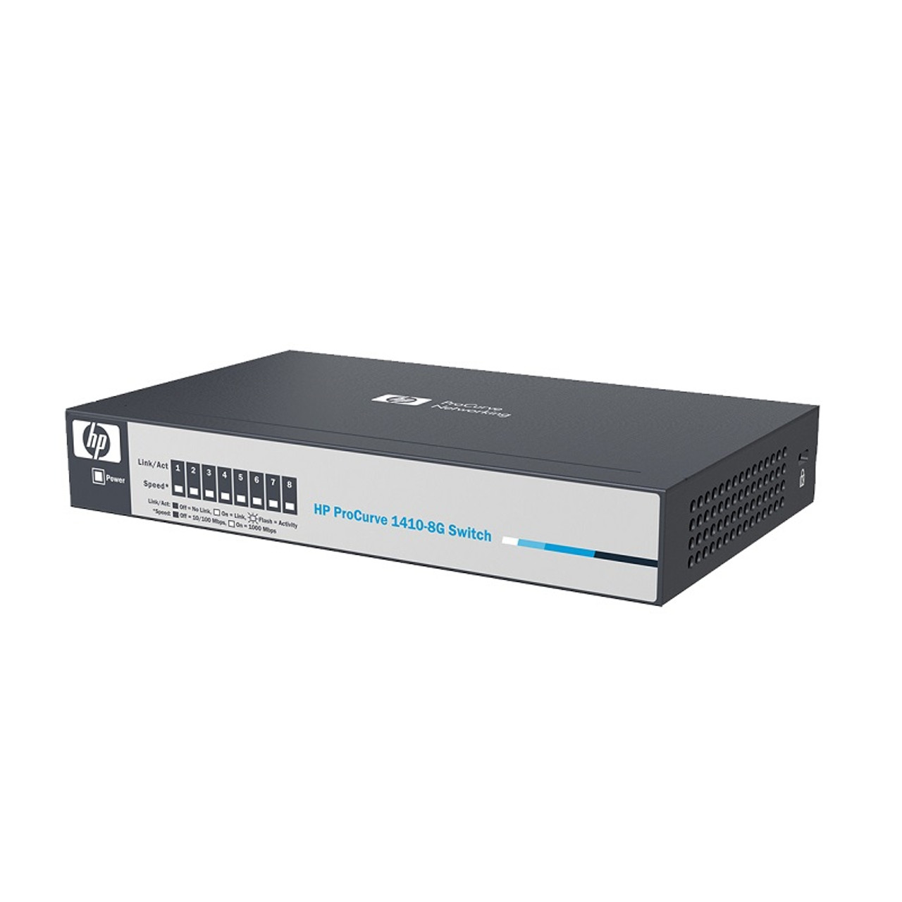 J9559A#ABA - HP ProCurve 1410-8G 8-Port Gigabit Ethernet Unmanaged Switch 8 x 10/100/1000Base-T