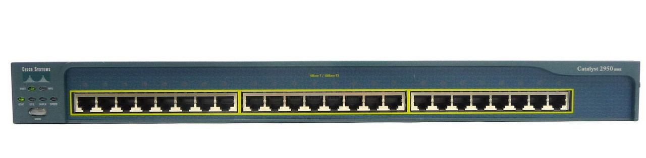 WS-C2950-12 - Cisco Catalyst 2950 10/100 12Port Ethernet Switch Standard Image (Refurbished)