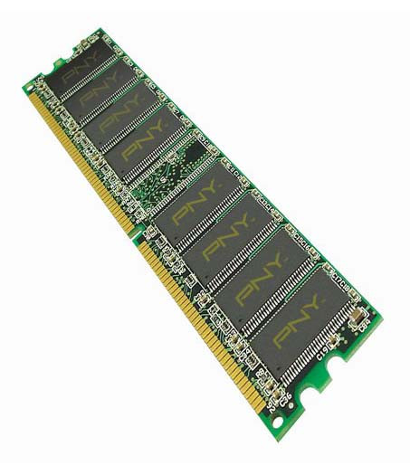 MD1024SD1-400 - PNY Tech Pny Optima 1GB PC3200 DDR-400MHz non-ECC Unbuffered CL3 184-Pin DIMM Memory Module