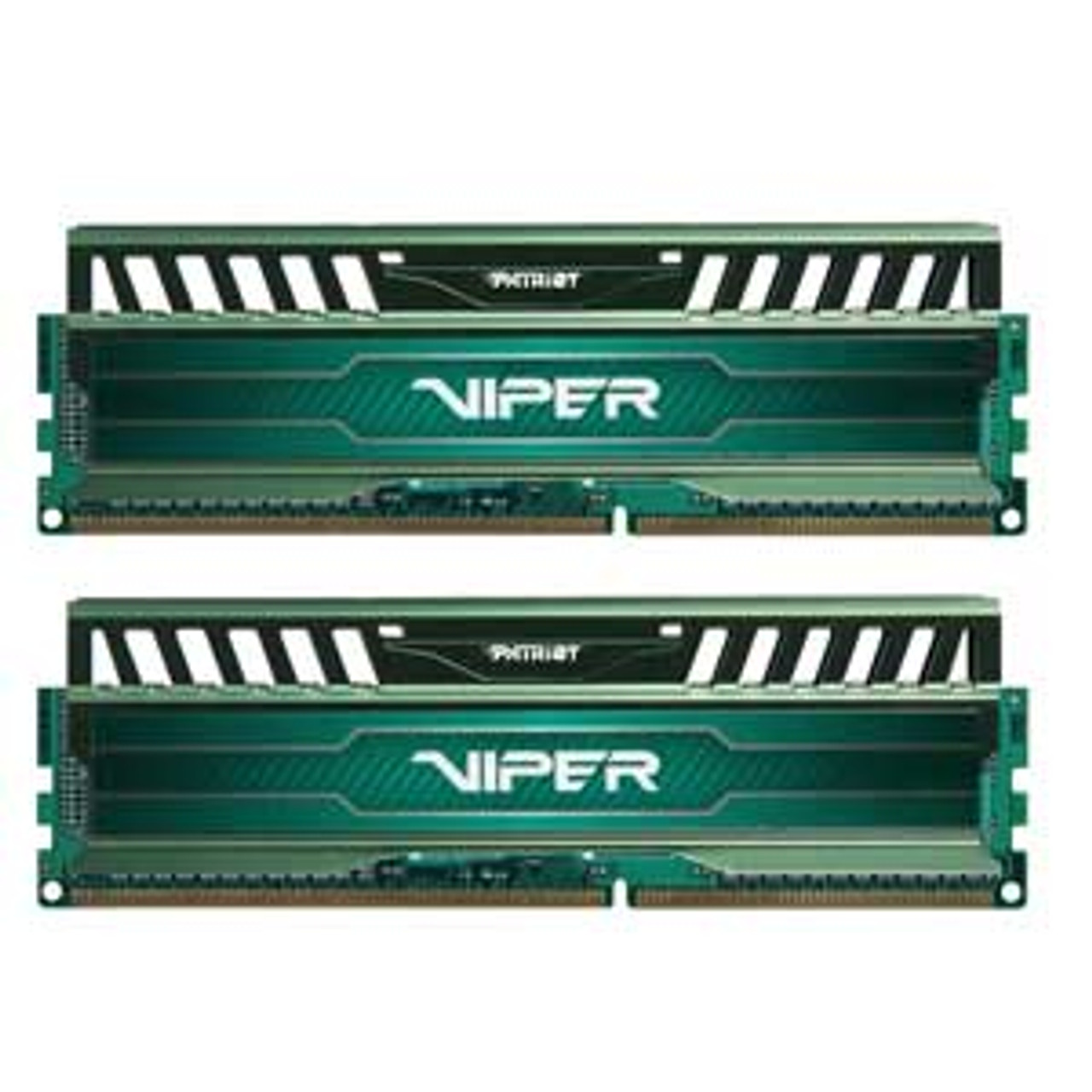 Patriot Viper 3 Series DDR3 8GB (2x4GB) 1600MHz Dual Channel Memory - Green