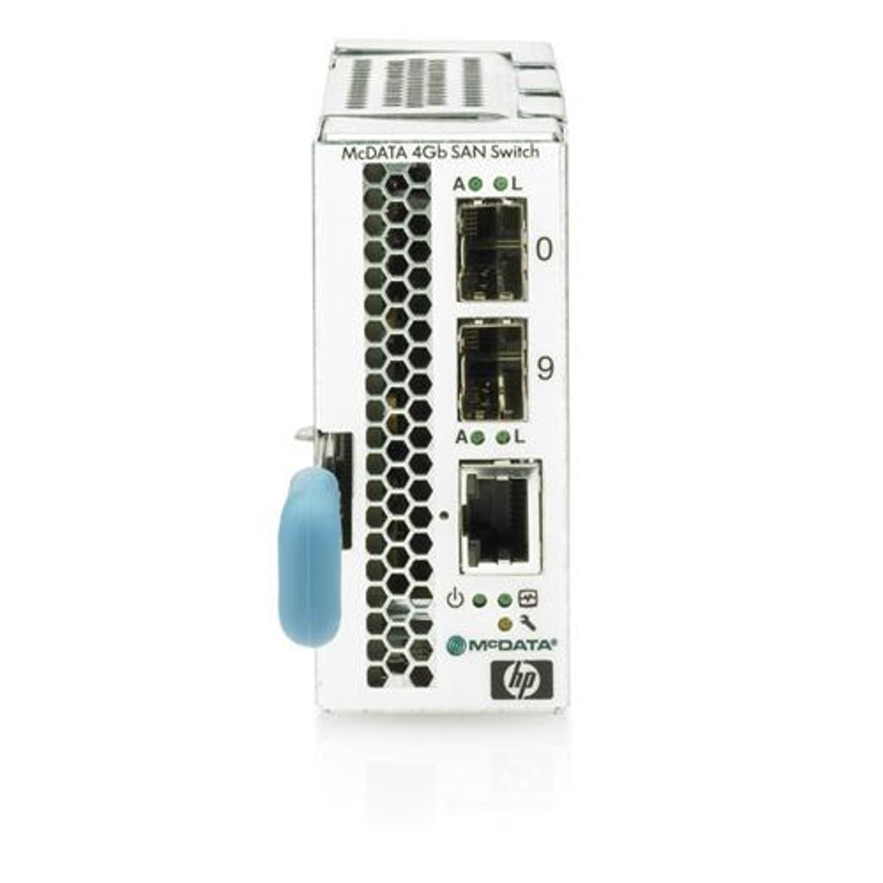 A8001A - HP Mcdata P-Class Blade Base SAN Switch 2Port 4GB Fibre Channel with 2-SFPS