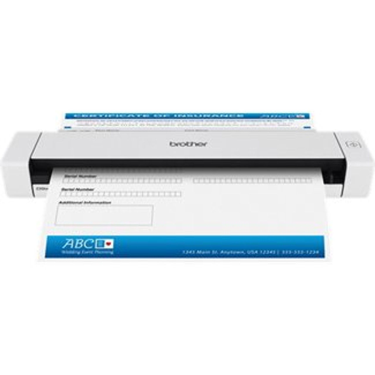 Brother DS-620 Sheet-fed scanner 600 x 600DPI A4 Black, White scanner