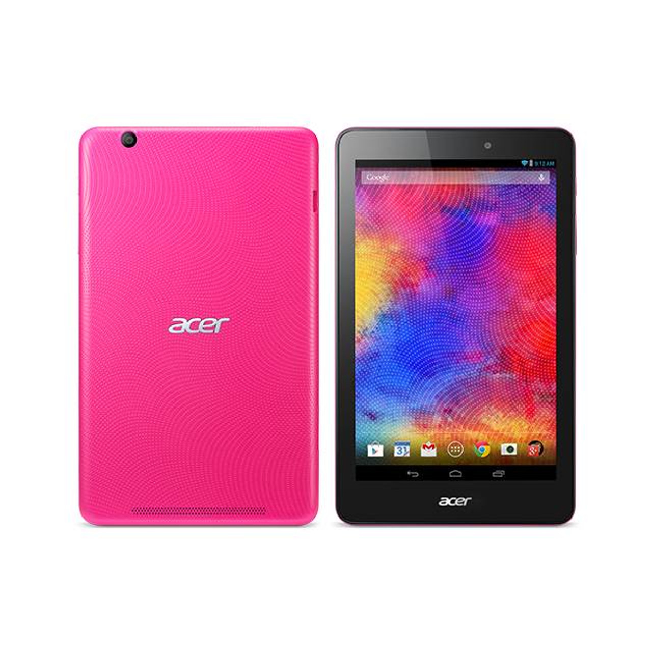 Acer Iconia One 8 B1-810-11ZW 8.0 inch Intel Atom Z3735G 1.33GHz/ 1GB DDR3L/ 16GB eMMC/ Android 4.4 Tablet (Pink/Black)