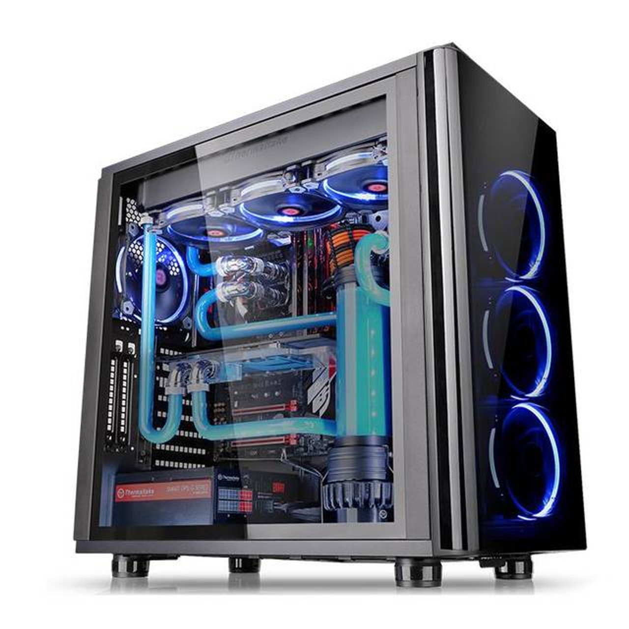 Thermaltake View 31 TG CA-1H8-00M1WN-00 No Power Supply ATX Mid Tower (Black)