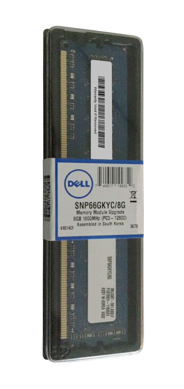 SNP66GKYC/8G - Dell 8GB (1X8GB) PC3-12800 DDR3-1600MHz SDRAM ?