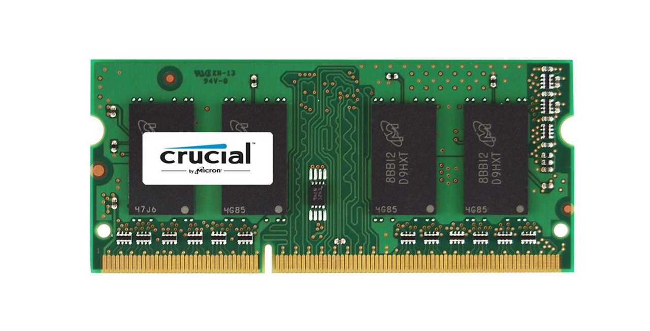 CT3327351 - Crucial 8GB PC3-10600 DDR3-1333MHz non-ECC Unbuffered CL9 204-Pin SoDimm 1.35V Low Voltage Memory Module for Apple MacBook Pro 2.4GHz Intel