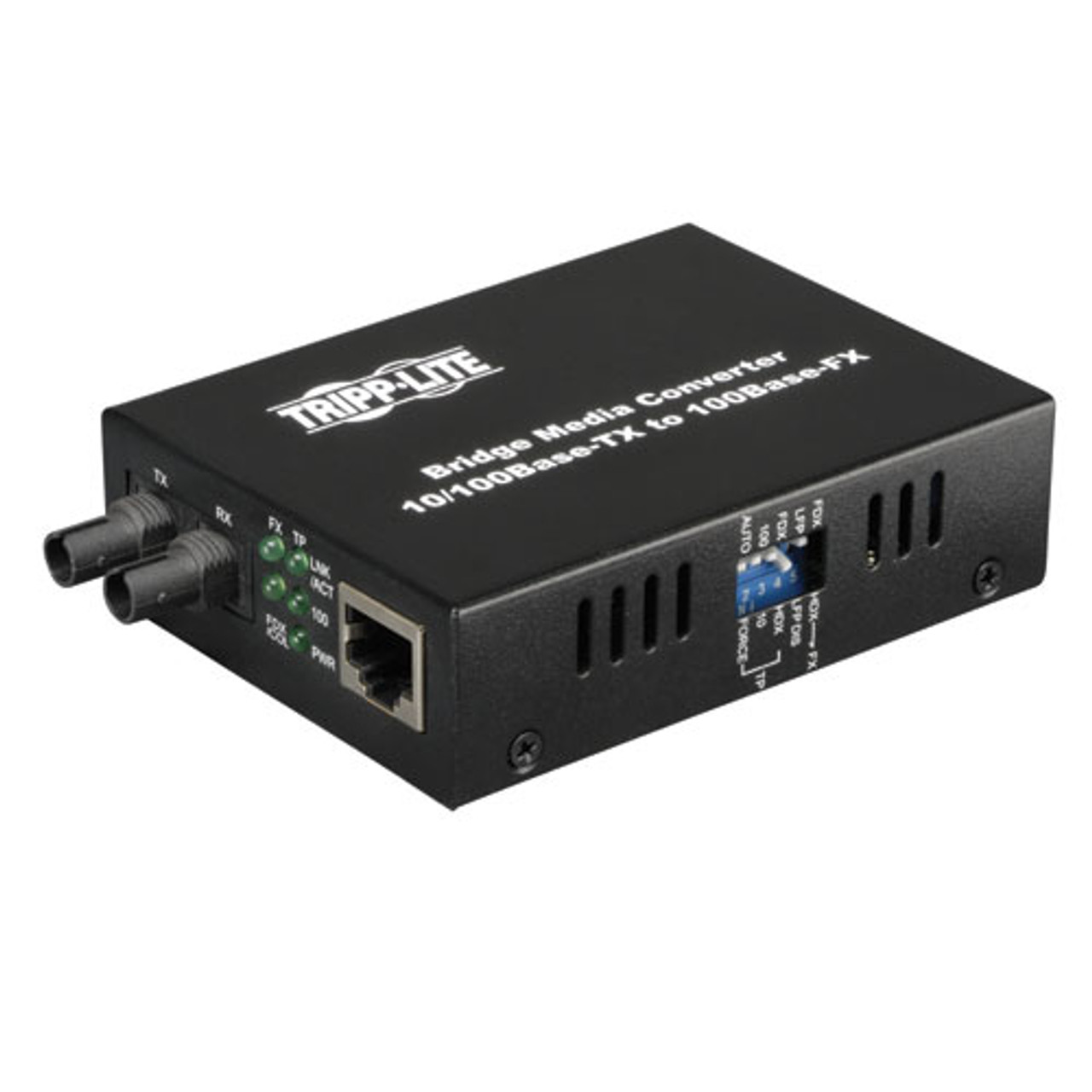 Tripp Lite N784-001-ST 100Mbit/s 1310nm Multi-mode Black network media converter