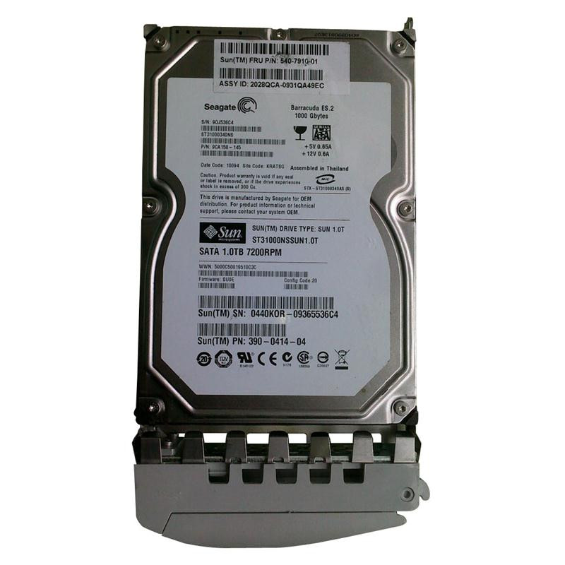 5407910-02 - Sun 1TB 7200RPM SATA 3GB/s 32MB Cache 3.5-inch Hard Drive