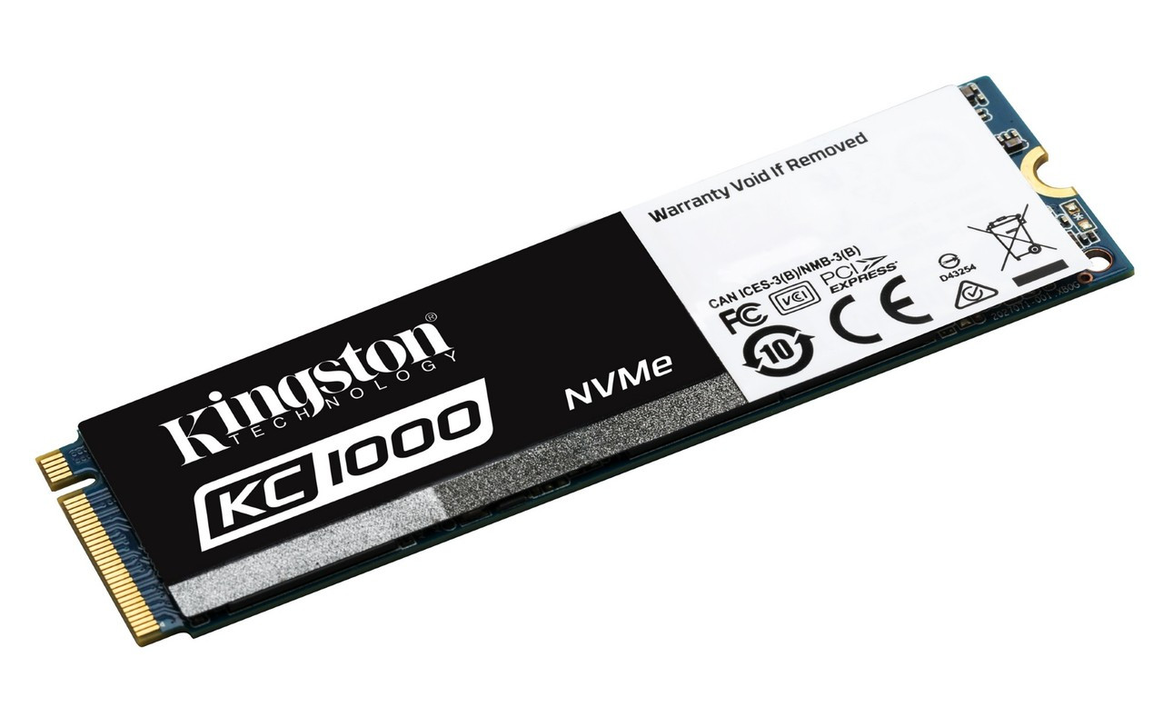 SKC1000/240G | Kingston Technology KC1000 NVMe PCIe SSD 240GB, M.2