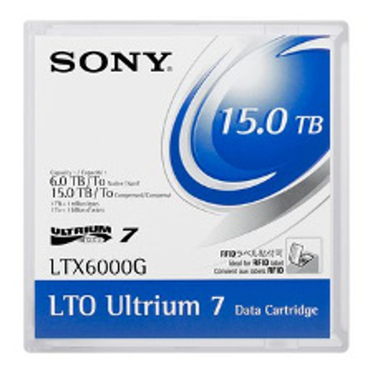 Sony LTX6000G LTO-7 6.0TB/15TB  (BaFe) Backup Tape -  Pack