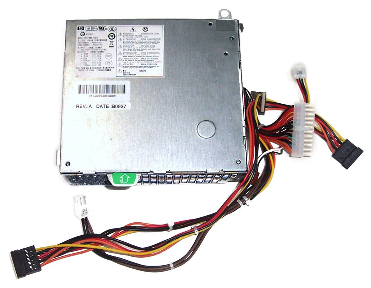 460974-001-06 - HP 240-Watts ATX Power Supply with Power Factor Correction (PFC) for DC7900 SFF Desktop