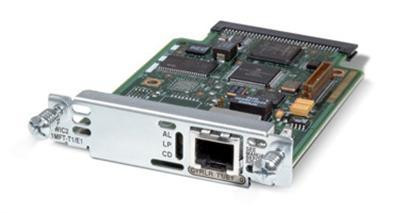 VWIC2-1MFT-T1/E1 - Cisco 1-Port T1/E1 Multiflex Trunk Voice/WAN Interface Card