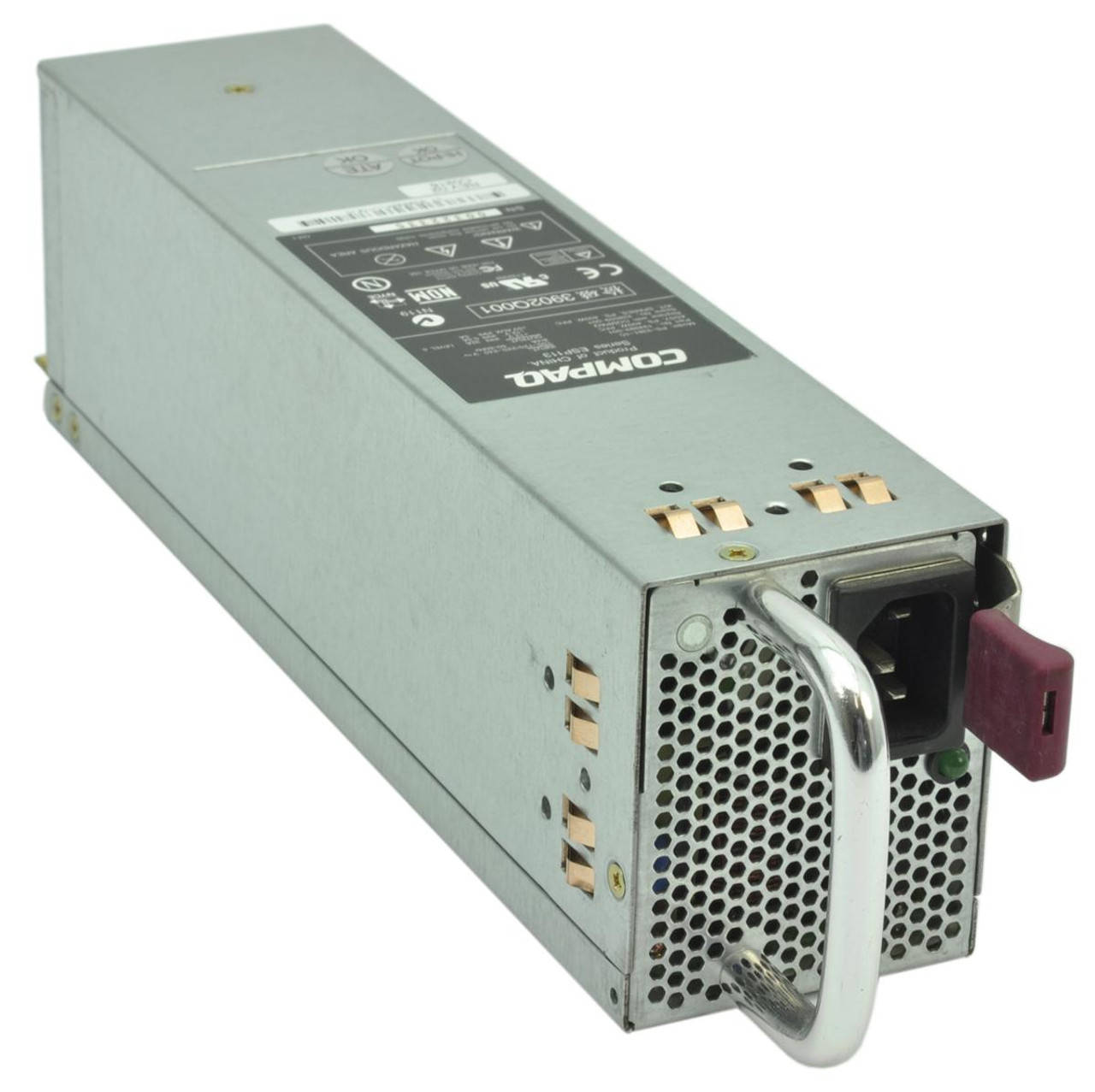 194989-001 - HP 400-Watts AC 100-240V Redundant Hot-Plug Power Supply with Power Factor Correction for ProLiant DL380 G2/G3 Server