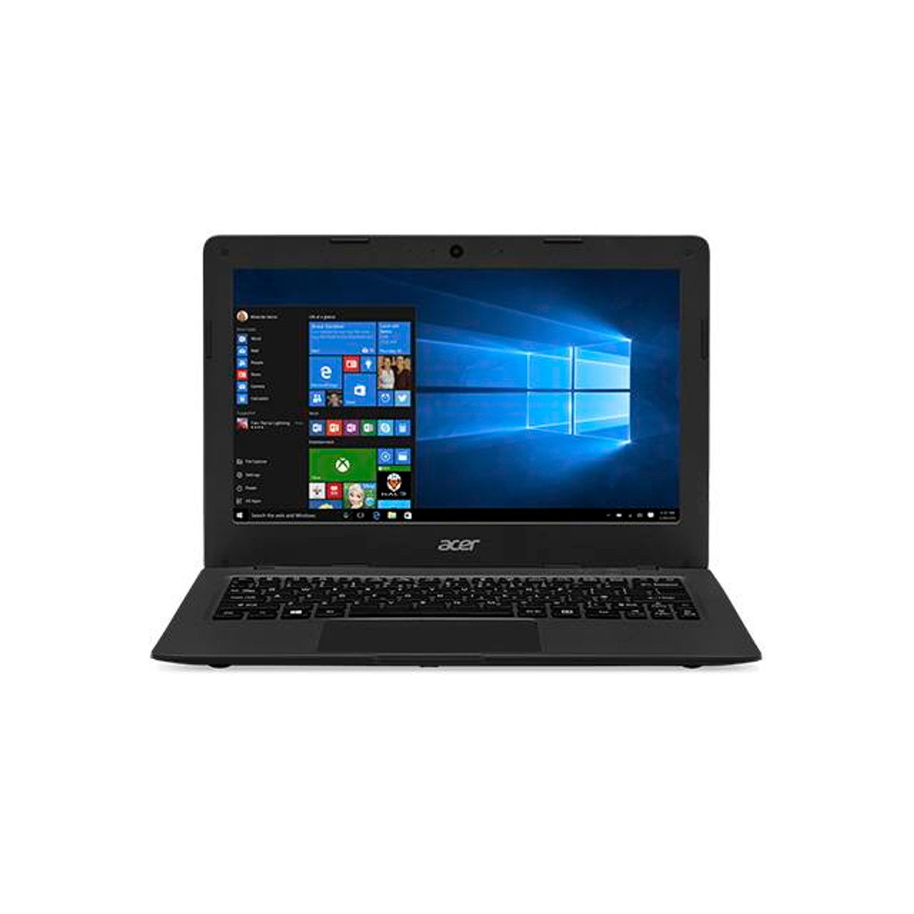 Acer Aspire One Cloudbook AO1-131M-C1T4 11.6 inch Intel Celeron N3050 1.6GHz/ 2GB DDR3L/ 32GB eMMC/ USB3.0/ Windows 10 Pro Netbook (Dark Gray)