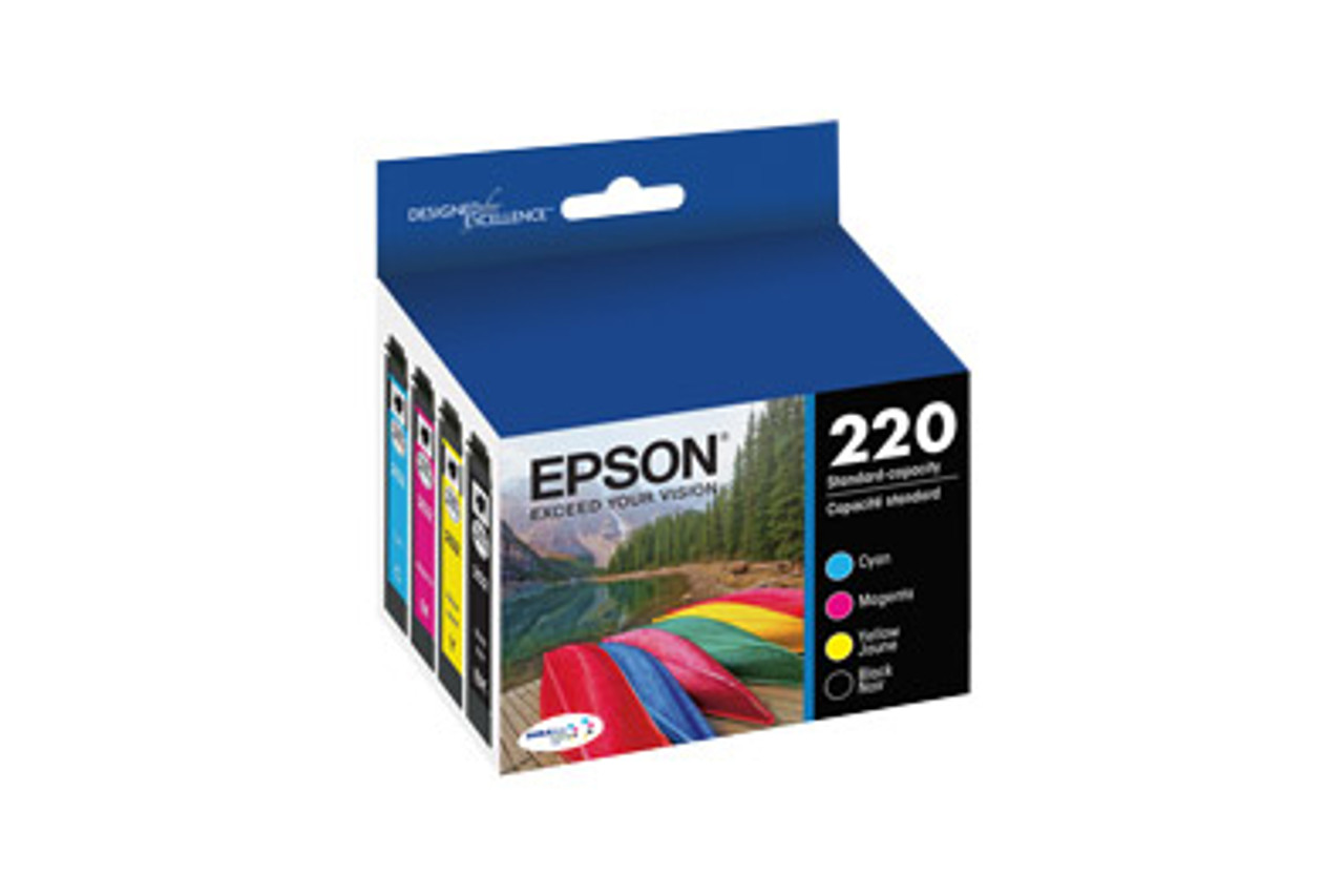 Epson T220120-BCS Black, Cyan, Magenta, Yellow ink cartridge