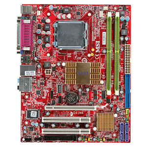 G41M4-F - MSI Intel G41+ ICH7 Core 2 Quad Processor Support Socket 775 micro-ATX Motherboard (Refurbished)