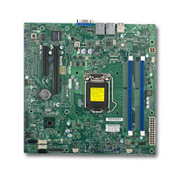 Supermicro X10SLL-S-B LGA1150/ Intel C222 PCH/ DDR3/ SATA3/ V&2GbE/ MicroATX Server Motherboard