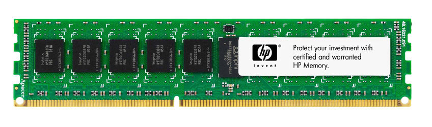 595098-001 - HP 16GB PC3-8500 DDR3-1066MHz ECC Registered CL7 240-Pin DIMM Quad Rank Memory Module