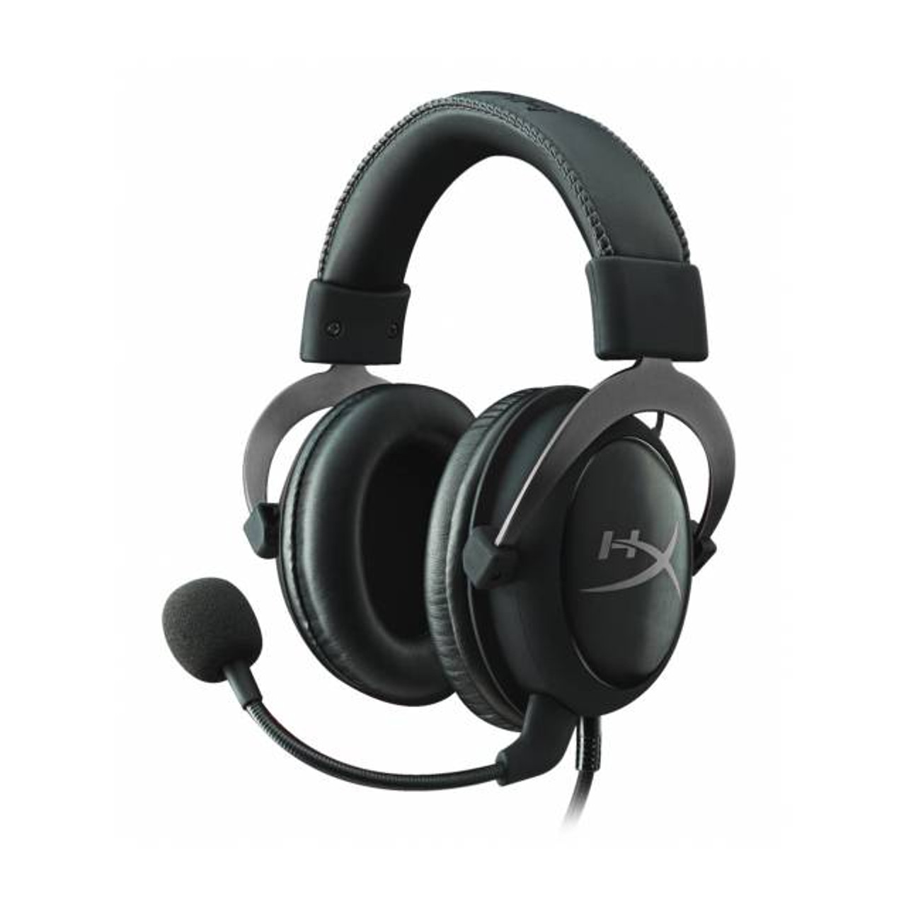 Kensington KHX-HSCP-GM Wired 3.5mm HyperX Cloud II Headphone w/ Microphone (Gun Metal)