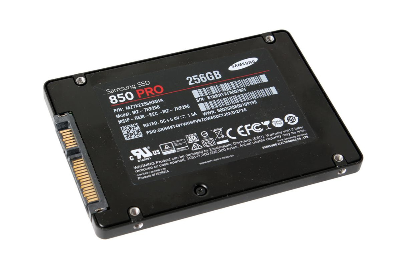MZ-7KE256BW - Samsung 850 PRO Series 256GB 2.5-inch SATA 6GB/s Solid State Drive MZ-7KE256BW - Samsung 850 PRO Series 256GB 2.5-inch SATA 6GB/s Solid State Drive