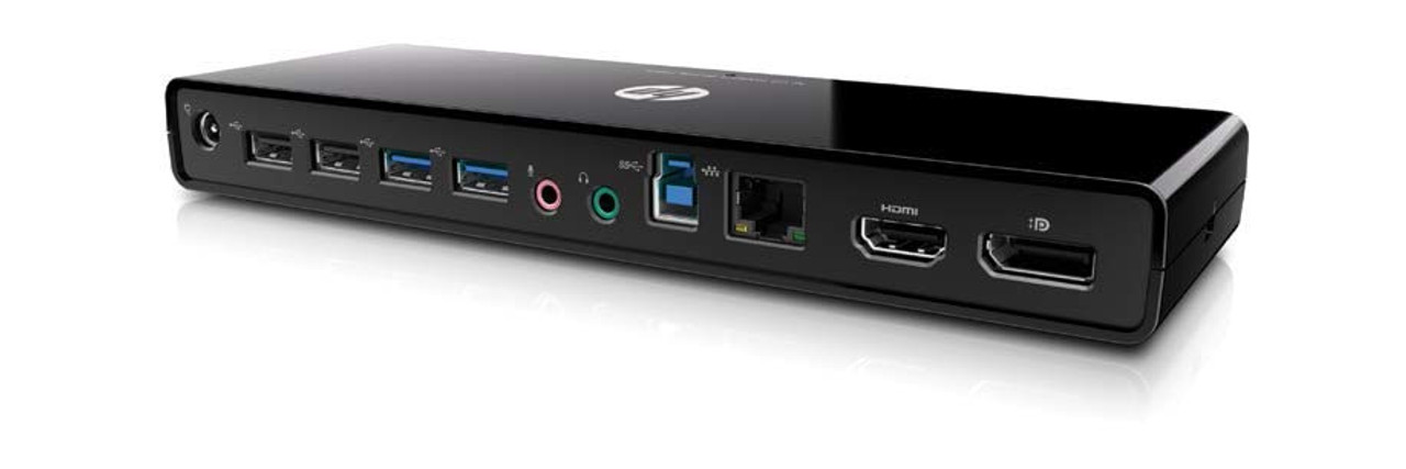 HP 3005pr USB3 Port Replicator USB 3.0 (3.1 Gen 1) Type-A Black