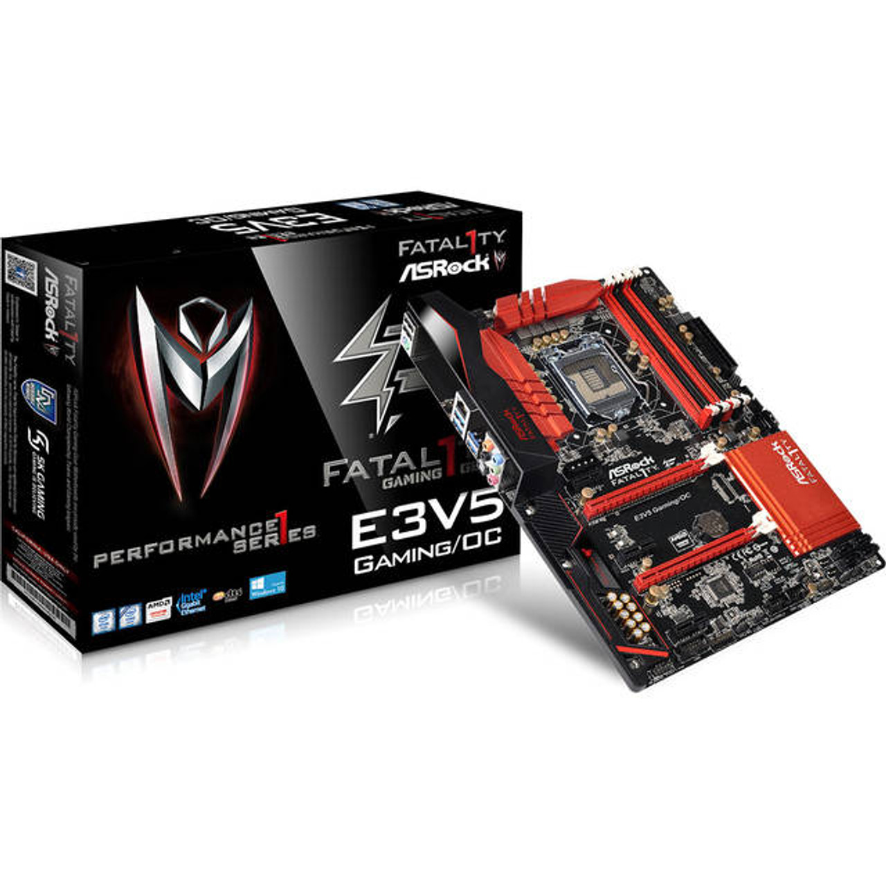 ASRock E3V5 PERF.GAMING/OC LGA1151/ Intel C232/ DDR4/ Quad CrossFireX/ SATA3&USB3.0/ A&GbE/ ATX Motherboard