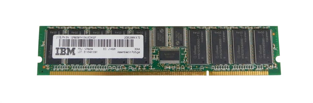 12R9259 - IBM 8GB Kit (4 X 2GB) PC2100 DDR-266MHz ECC Registered CL2.5 208-Pin DIMM Memory