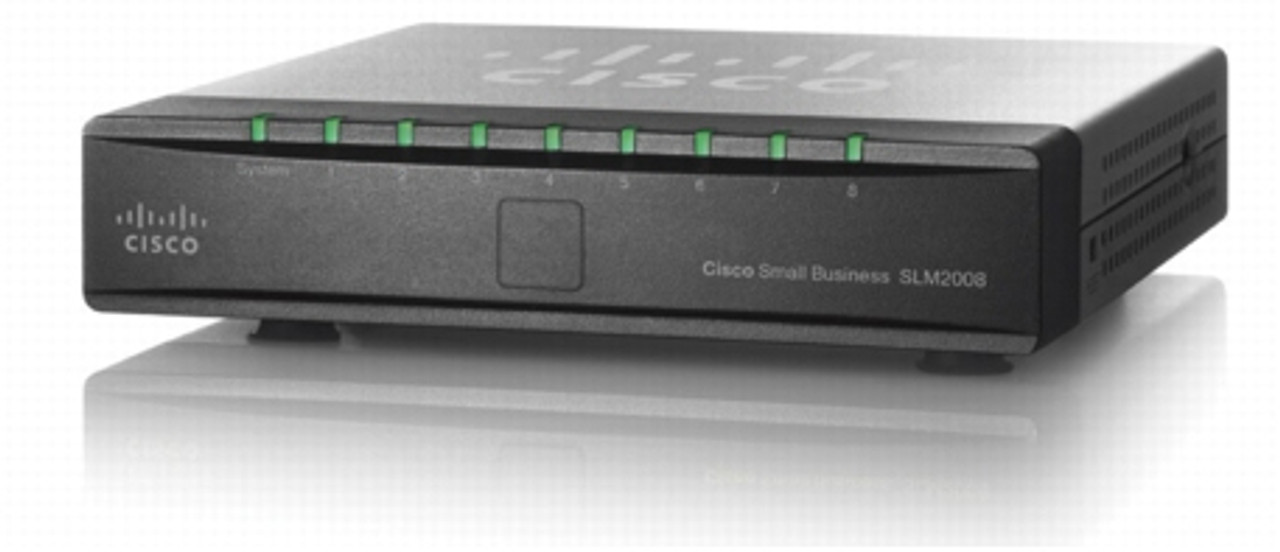 Cisco SLM2008 PoE Managed network switch L2 Power over Ethernet (PoE) Black