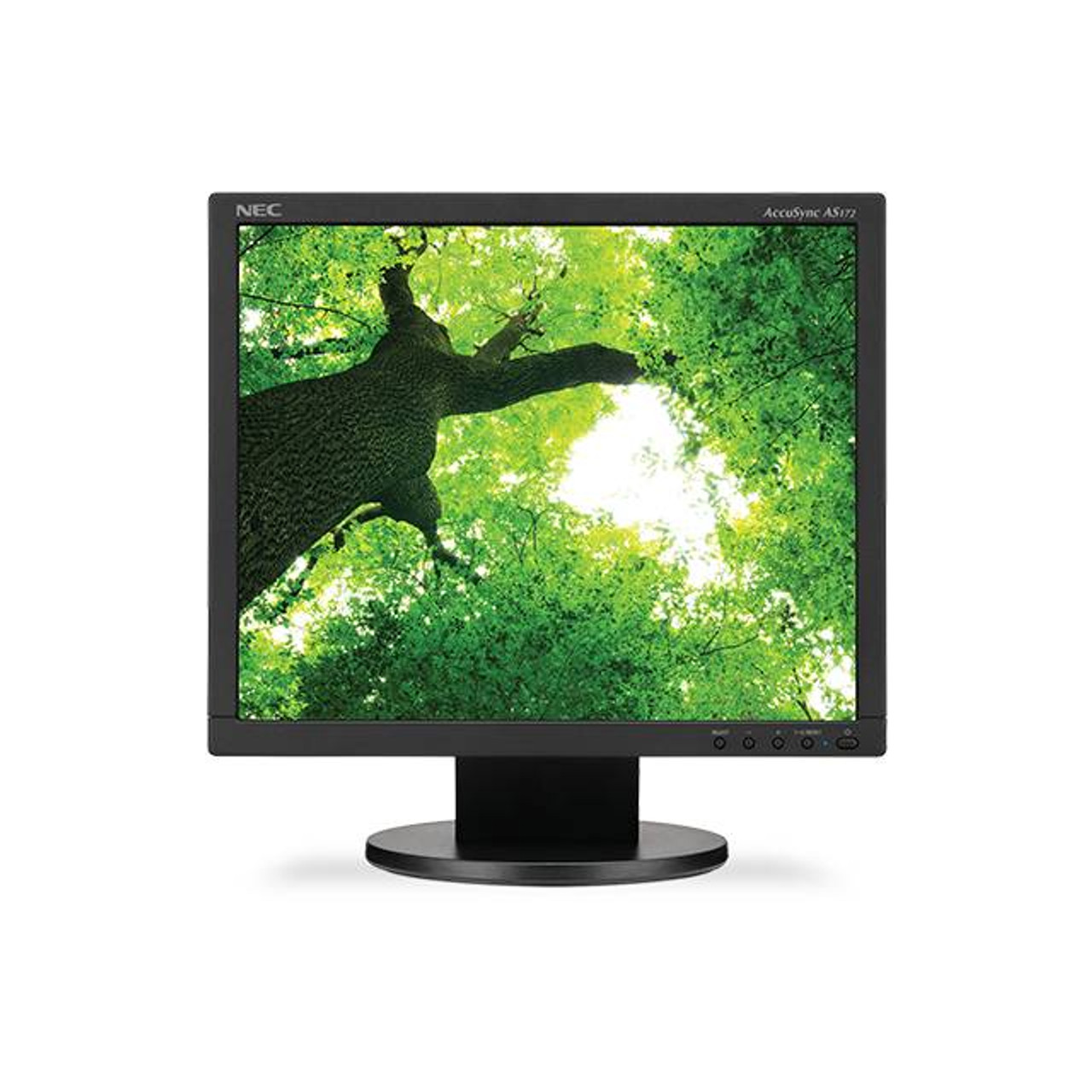 NEC AccuSync AS172-BK 17 inch 1,000:1 5ms VGA/DVI LED LCD Monitor (Black)