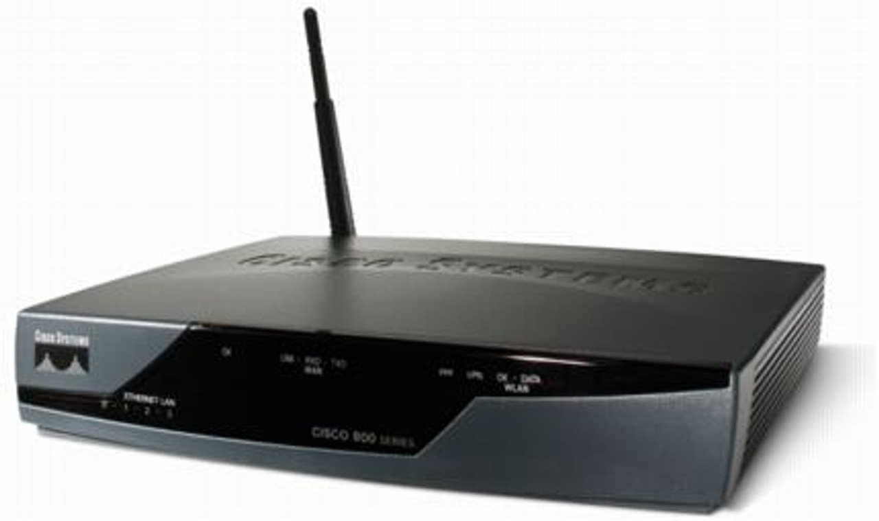 CISCO851-K9 - Cisco 851 Integrated Services Router With 4-Port Switch And IOS Advanced IP services