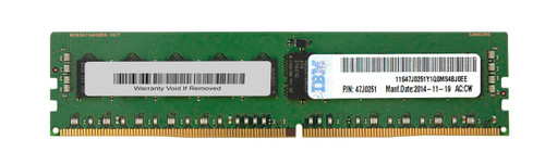 47J0251 - IBM 8GB (1X8GB) PC4-17000P-R DDR4-2133 Single Rank Registered ECC 1RX4 RDIMM MEM