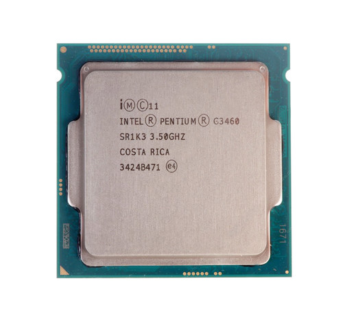 BX80646G3460 - Intel PENTIUM ROCESSOR G3460 Dual Core 3.5GHz 3MB SMART Cache Socket FCLGA1150 5GT/S DMI2 22NM 53W Processor