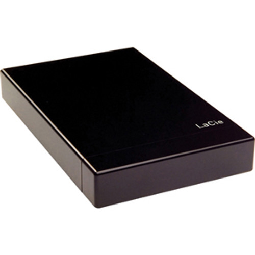 301841N - LaCie Little Disk 500 GB External Hard Drive - Black - USB 2.0