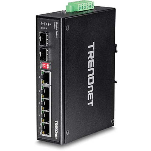 Trendnet TI-G62 Unmanaged network switch L2 Gigabit Ethernet (10/100/1000) Black network switch