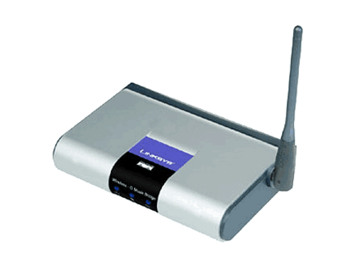 WMB54G - Linksys Wireless-G Wireless 802.11g Music Bridge (Refurbished)