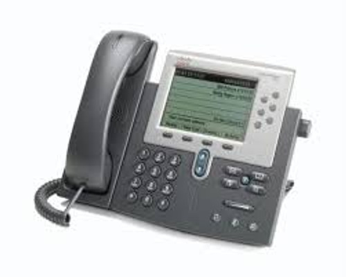 Cisco Unified IP Phone 7962G- VoIP Phone SCCP, SIP-Silver, Dark gray