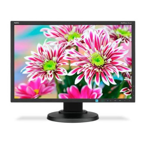 NEC MultiSync E223W-BK 22 inch Widescreen 1,000:1 5ms VGA/DVI/DisplayPort LED LCD Monitor (Black)