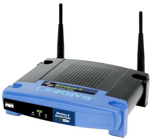 WAP54G4 - Linksys WAP54g V.2 Wireless-G Access Point (Refurbished)