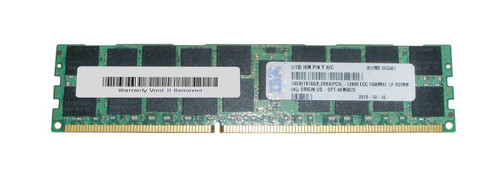 46W0672 - IBM 16GB (1X16GB) 1600MHz 2RX4 PC3-12800 ECC Registered LOW VOLTAGE DDR3 SDRAM 240-Pin DIMM IBM Memory Module for SYST
