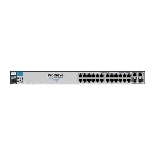 J9085A-N - HP ProCurve E2610-24 24-Ports Multi Layer Stackable Managed Fast Ethernet Switch + 2 x SFP (mini-GBIC)