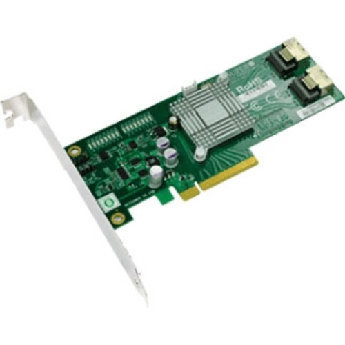 AOC-SAS2LP-MV8 - Supermicro 8-port SAS Controller - Serial ATA/600 Serial Attached SCSI (SAS) - PCI Express x8 - Plug-in Card - RAID Supported - JBOD RAID L